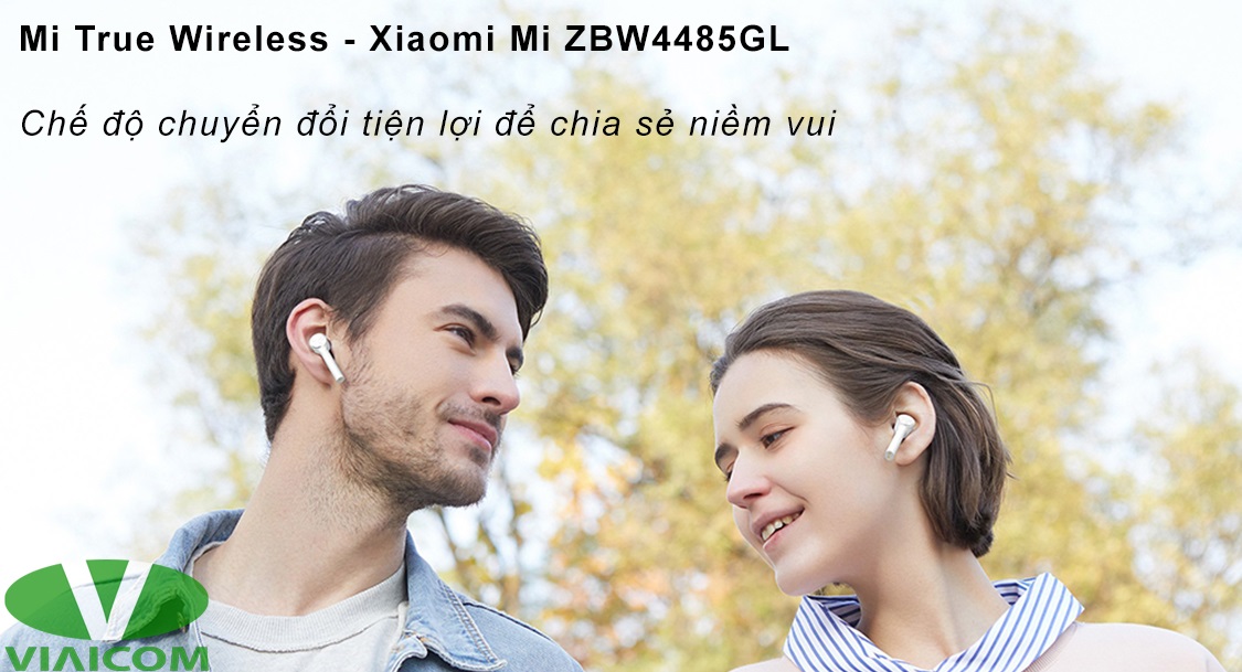 Tai nghe Xiaomi Mi ZBW4485GL - Chế độ chuyển đổi tiện lợi để chia sẻ niềm vui